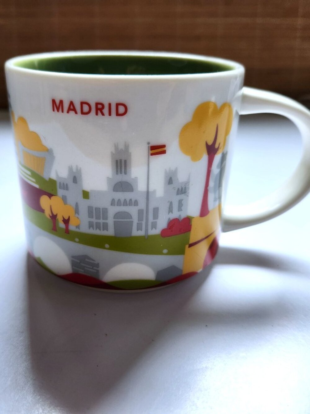 Starbucks Madrid Spain You Are Here Collection 2018 Coffee Mug 14 oz